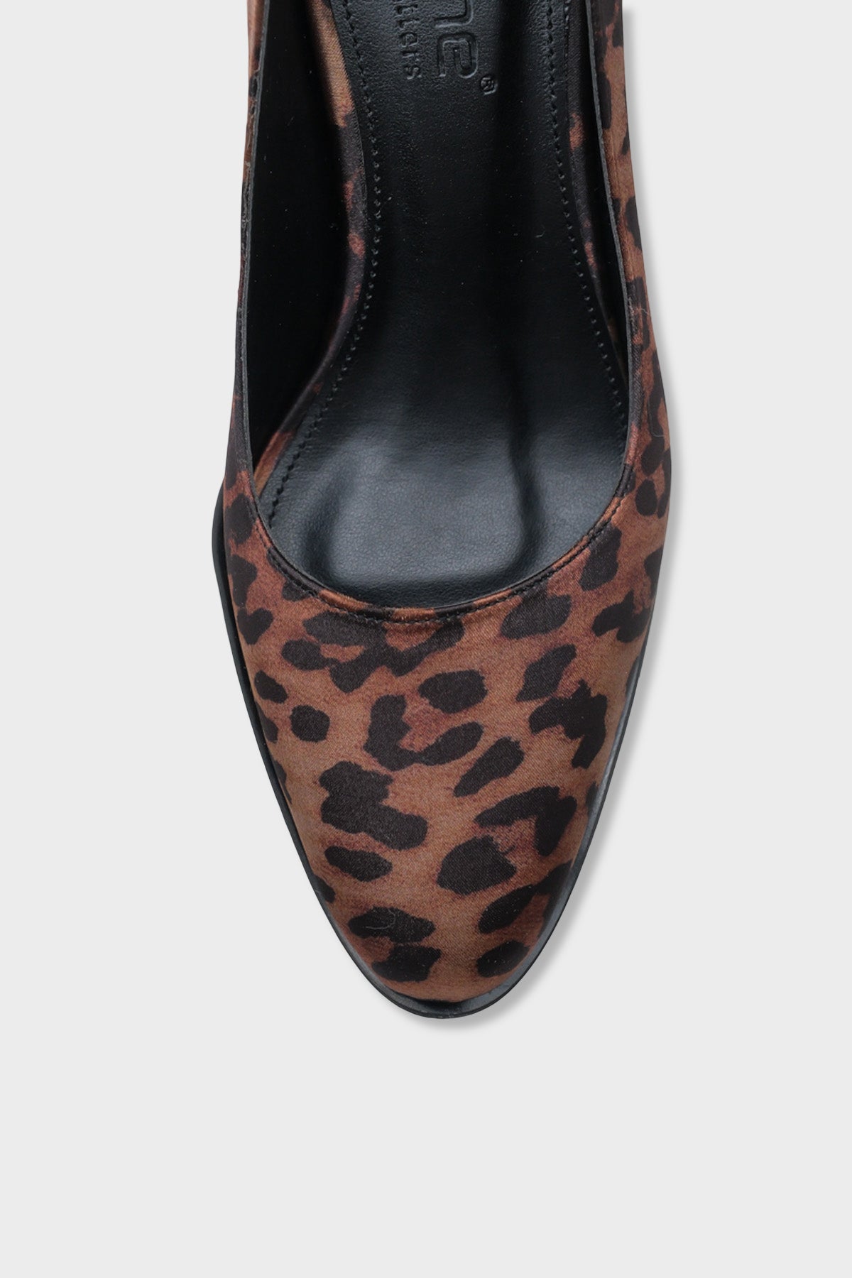 Penni Yuvarlak Burunlu Orta Topuklu Günlük Kadın Topuklu Ayakkabı