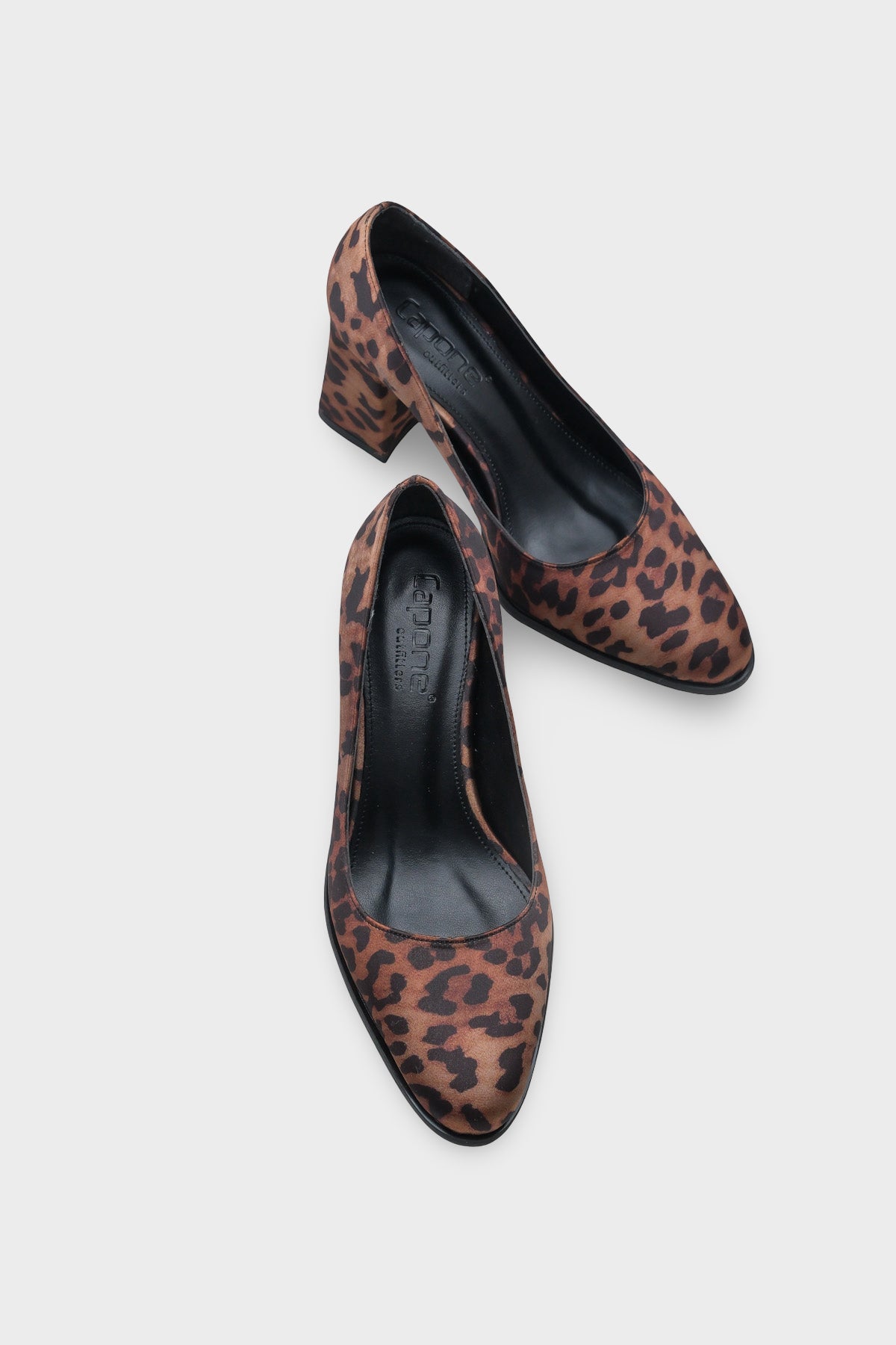 Penni Yuvarlak Burunlu Orta Topuklu Günlük Kadın Topuklu Ayakkabı