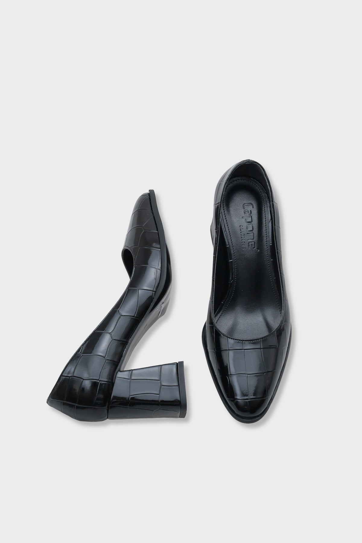 Penni Yuvarlak Burunlu Orta Topuklu Günlük Kadın Topuklu Ayakkabı