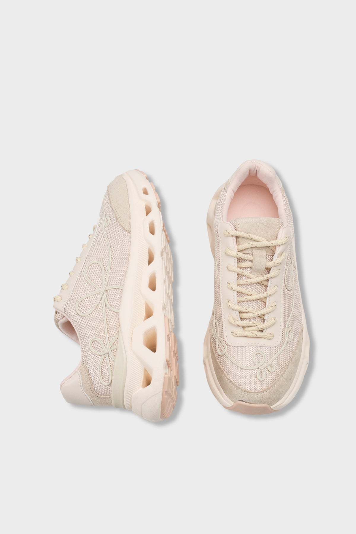 Ruth Fileli Havalı Tabanlı Konfor Kadın Spor Ayakkabı Sneaker