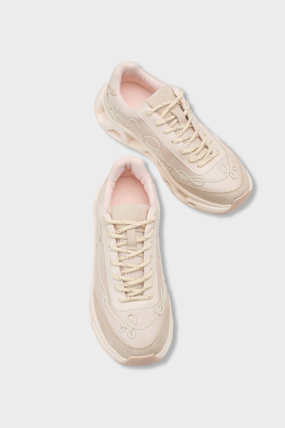 Ruth Fileli Havalı Tabanlı Konfor Kadın Spor Ayakkabı Sneaker