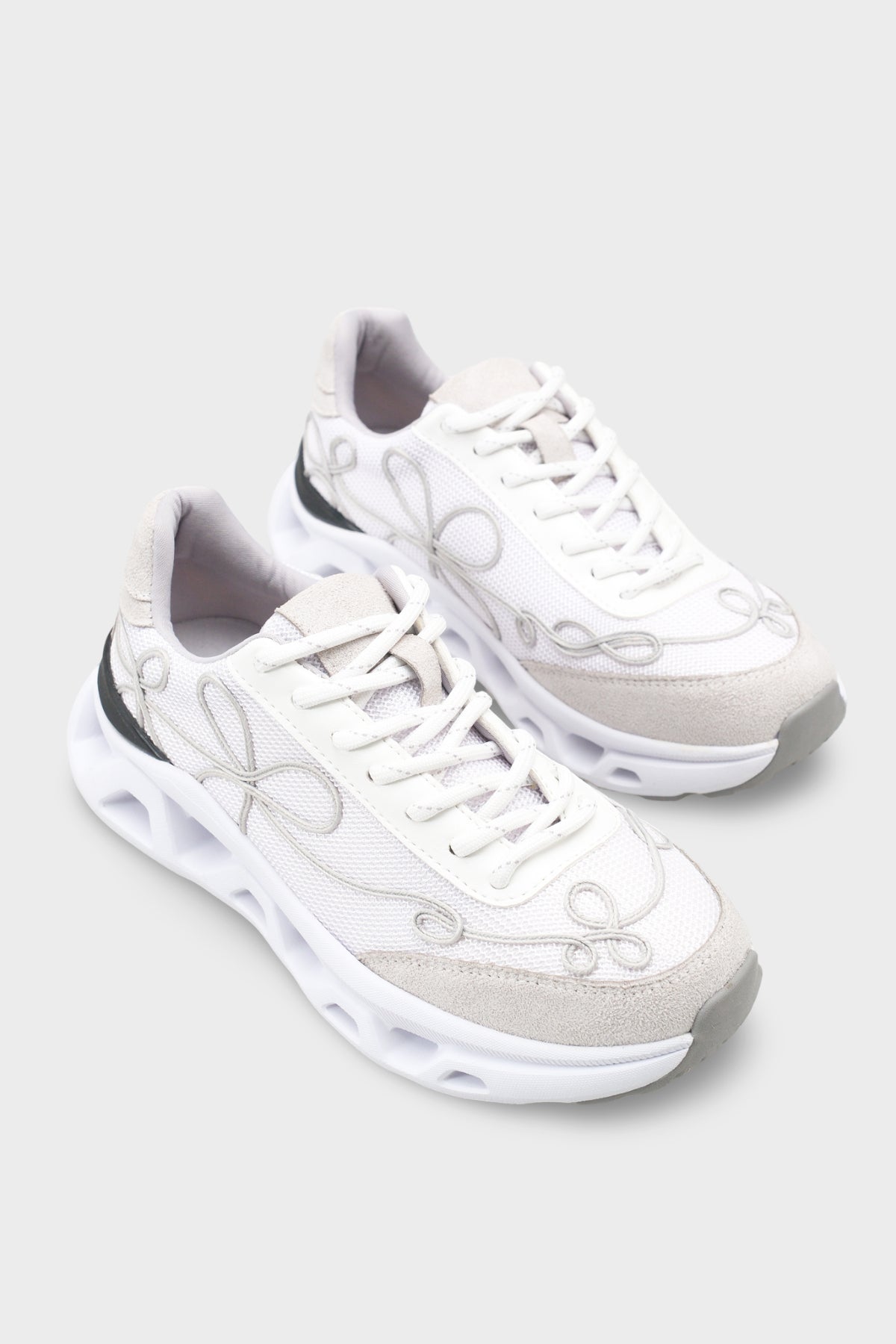 Ruth Fileli Havalı Tabanlı Konfor Kadın Spor Ayakkabı Sneaker