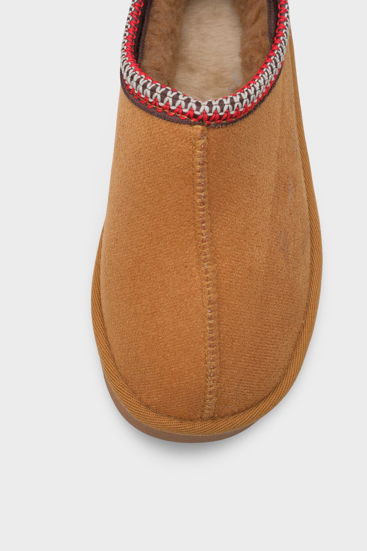 Carroll Kalın Tabanlı Yuvarlak Burunlu Kürklü Kadın Kapalı Terlik