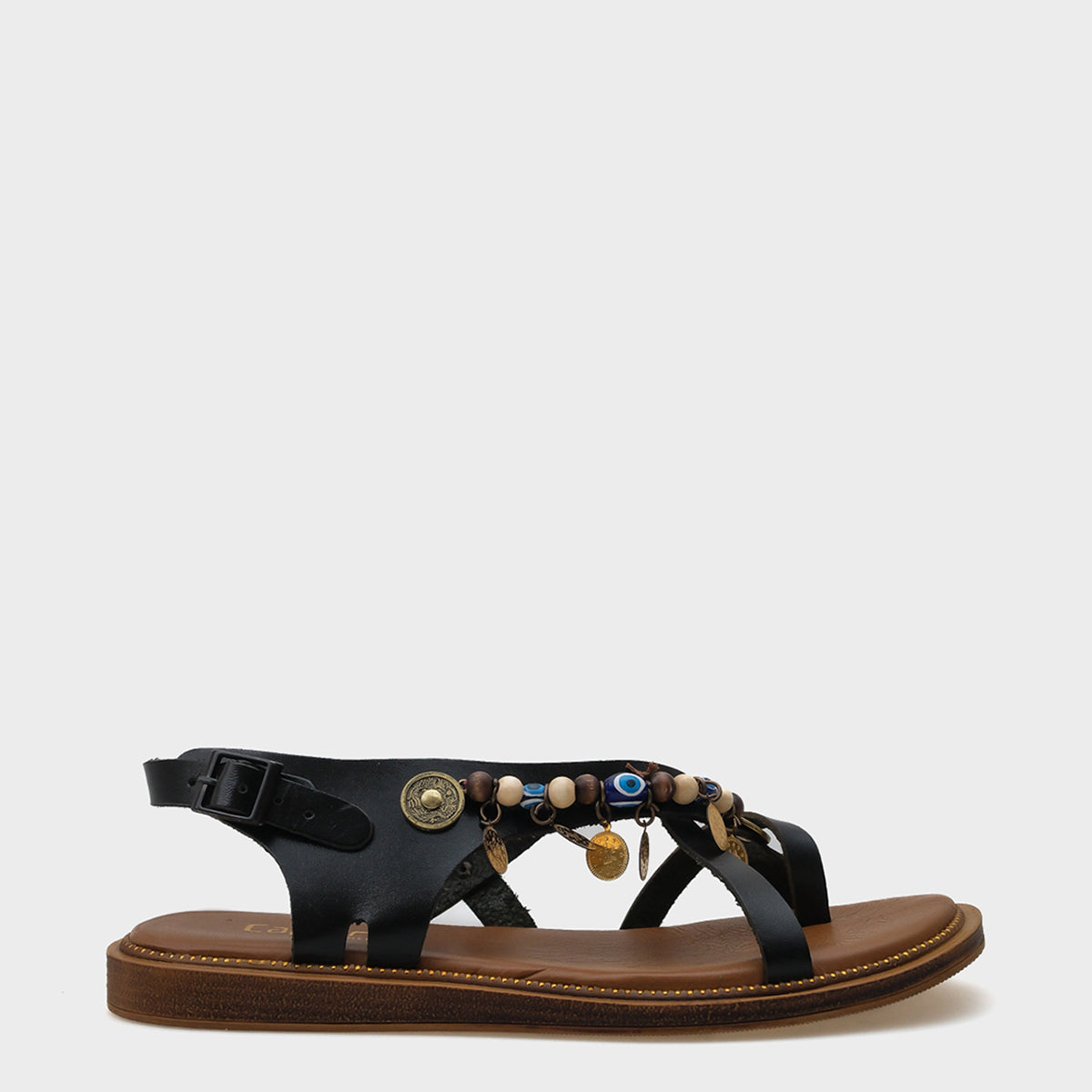 Elmira Akseusarlı Deri Kadın Sandalet