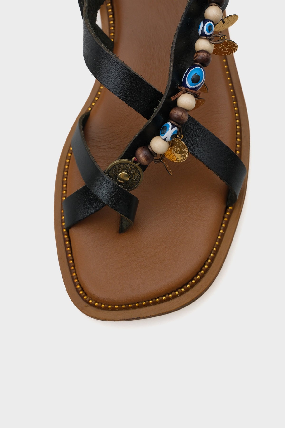 Elmira Akseusarlı Deri Kadın Sandalet