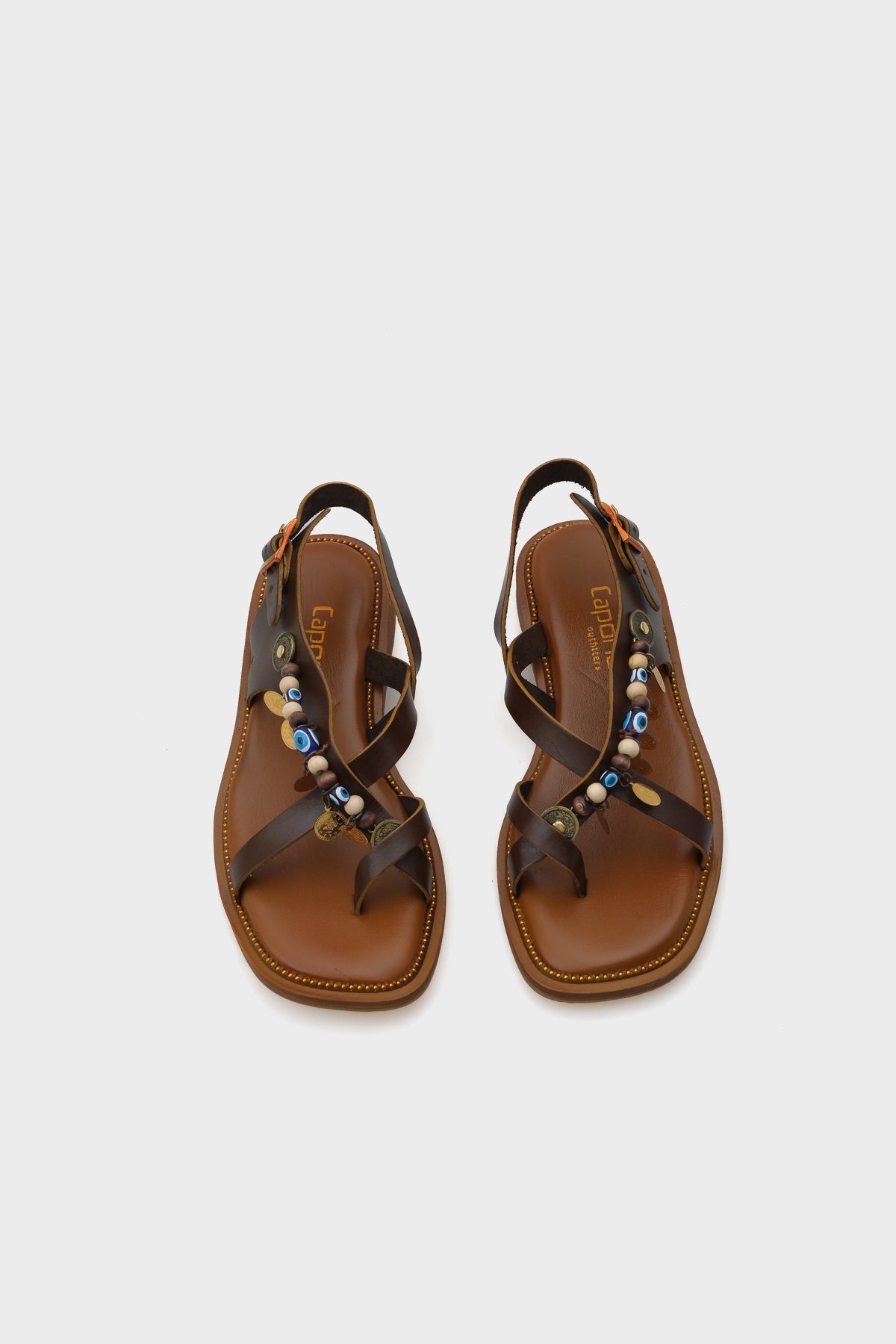 Elmira Akseusarlı Deri Kadın Sandalet