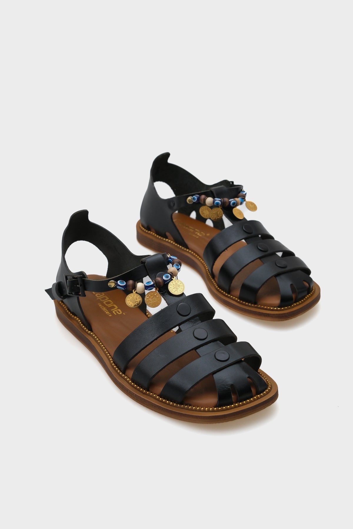 Elora Akseusarlı Deri Kadın Sandalet