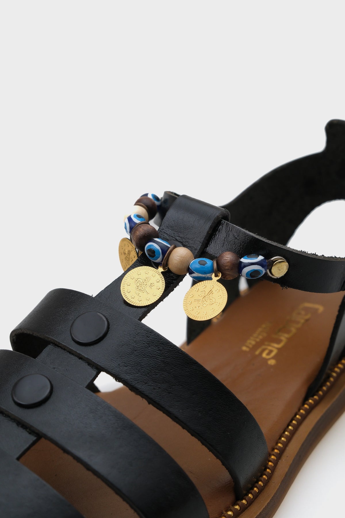 Elora Akseusarlı Deri Kadın Sandalet