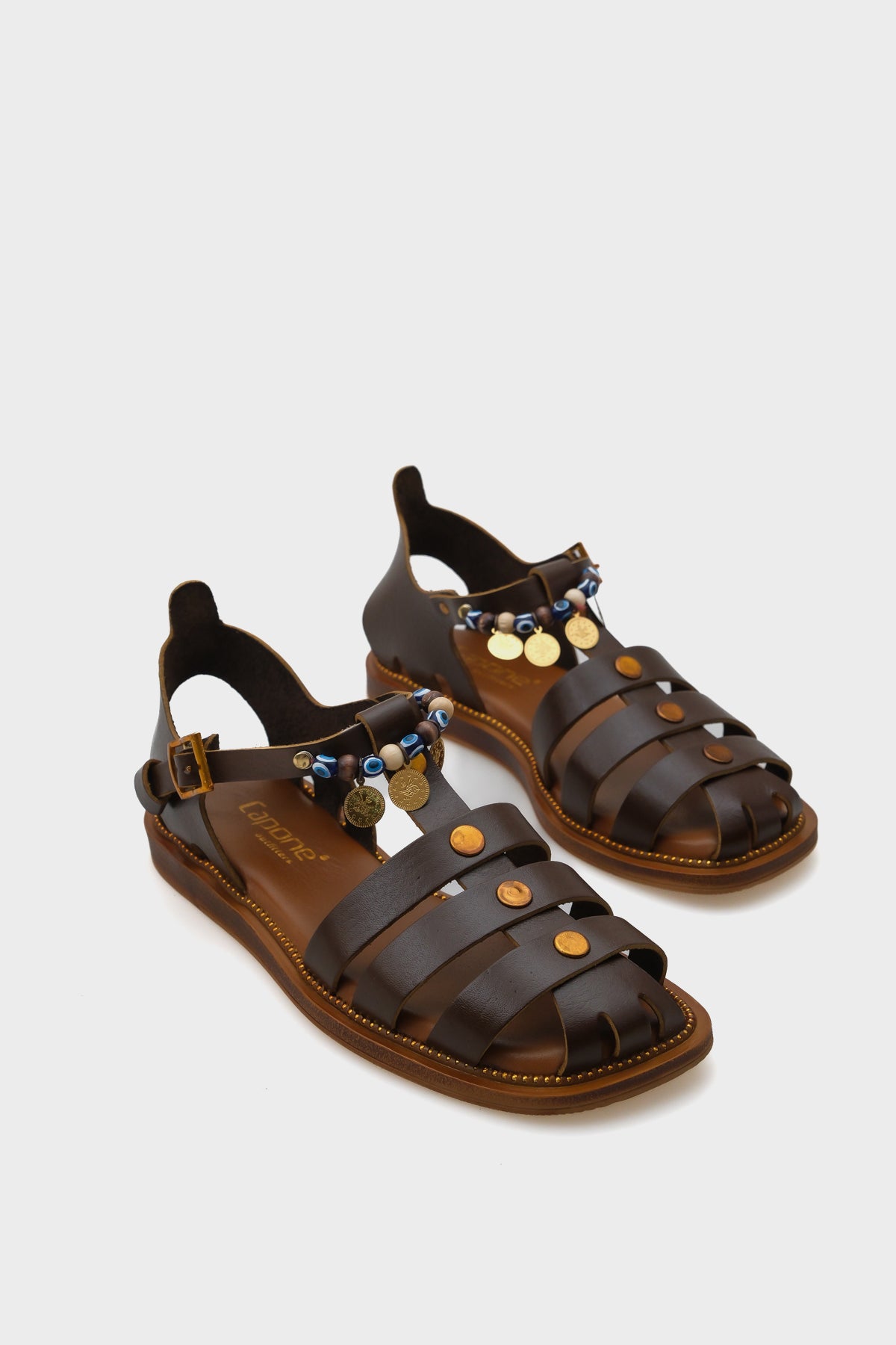 Elora Akseusarlı Deri Kadın Sandalet