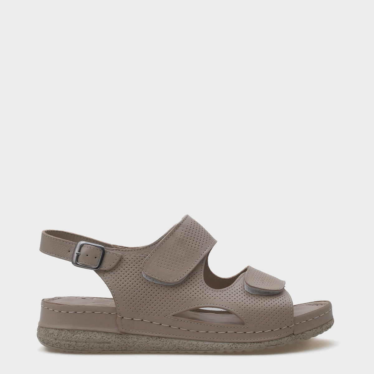 Ember Cırtlı Deri Konfor Anatomik Kadın Sandalet