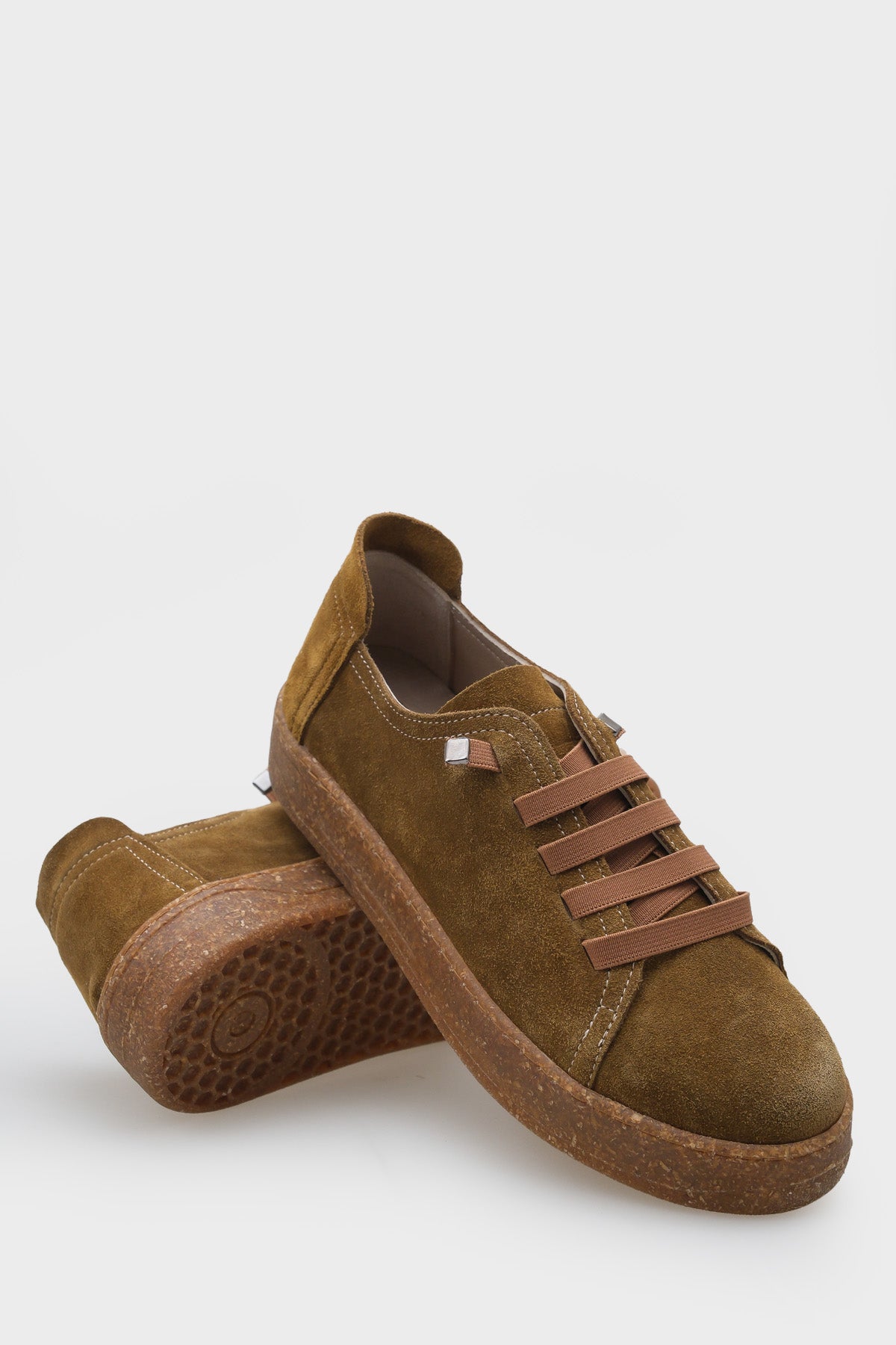 Matelda Hakiki Deri Süet Sneaker