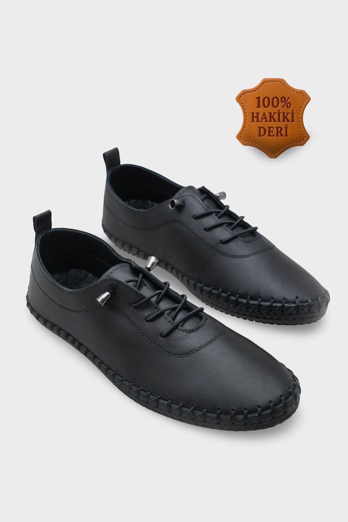 Fina Hakiki Deri Soft Konfor Tabanlı Kadın Sneaker