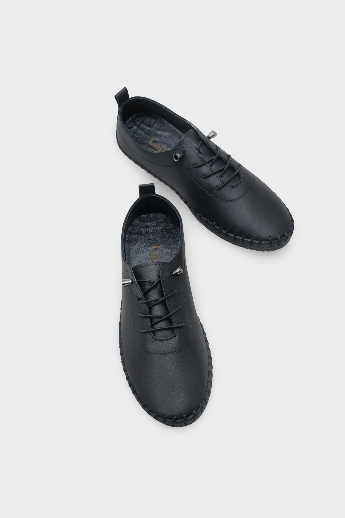 Fina Hakiki Deri Soft Konfor Tabanlı Kadın Sneaker