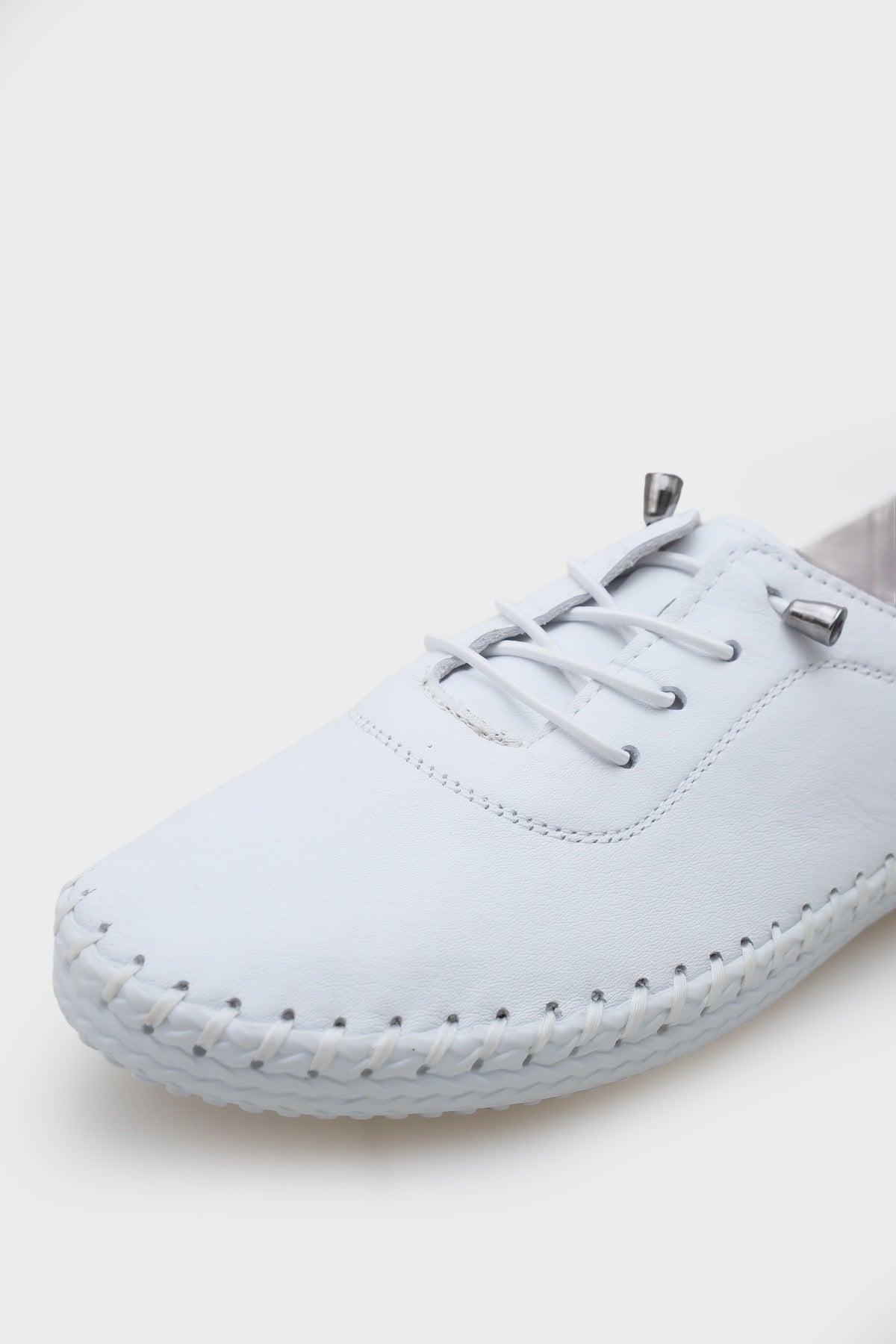 Fina Hakiki Deri Soft Konfor Tabanlı Kadın Sneaker