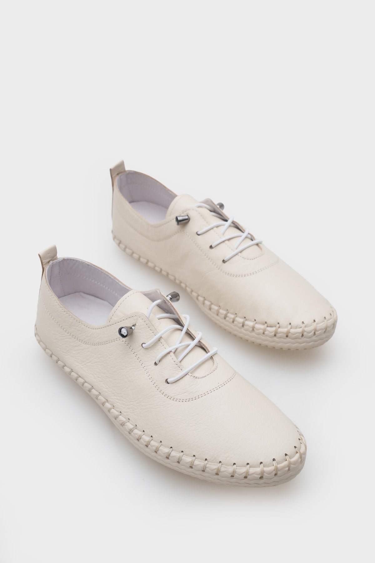 Fina Hakiki Deri Soft Konfor Tabanlı Kadın Sneaker