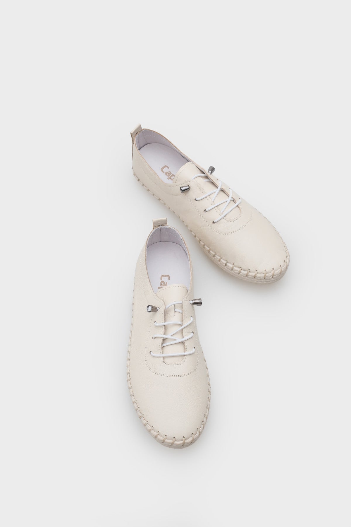 Fina Hakiki Deri Soft Konfor Tabanlı Kadın Sneaker