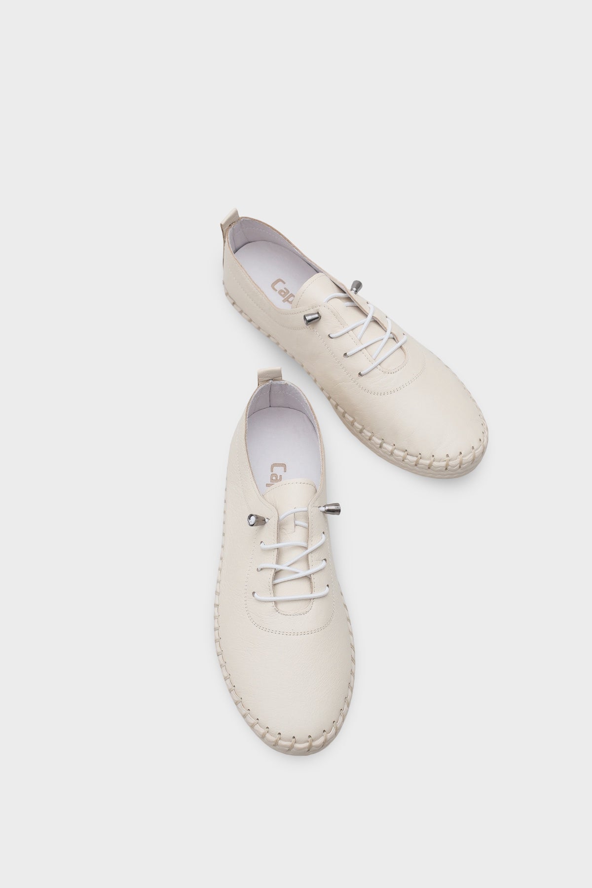 Fina Hakiki Deri Soft Konfor Tabanlı Kadın Sneaker