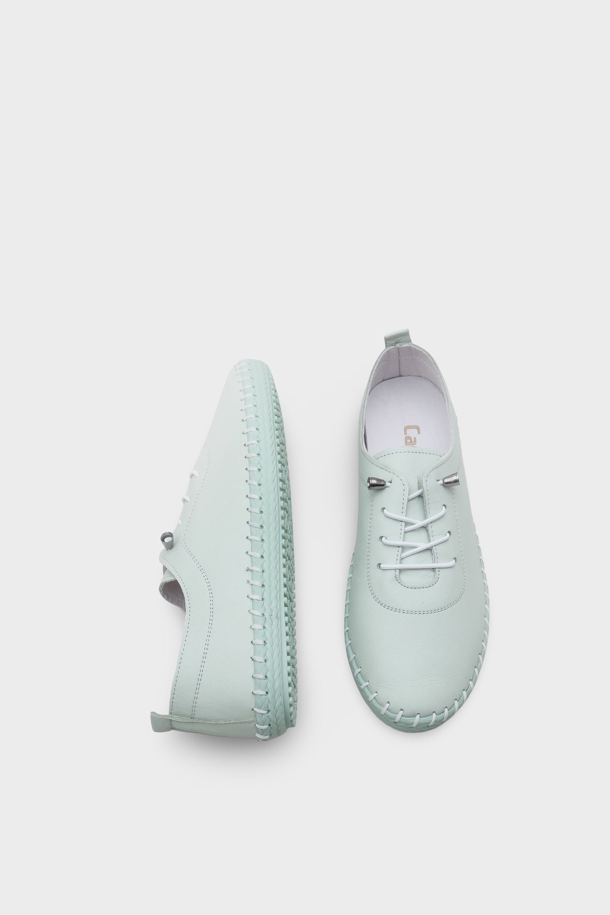 Fina Hakiki Deri Soft Konfor Tabanlı Kadın Sneaker