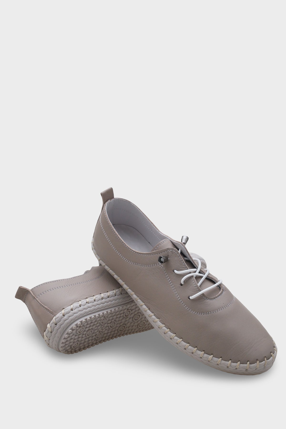 Fina Hakiki Deri Soft Konfor Tabanlı Kadın Sneaker