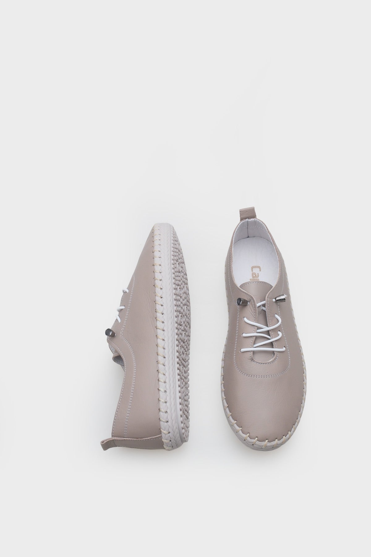 Fina Hakiki Deri Soft Konfor Tabanlı Kadın Sneaker