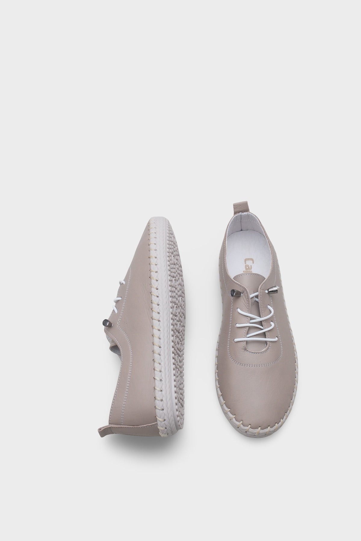 Fina Hakiki Deri Soft Konfor Tabanlı Kadın Sneaker
