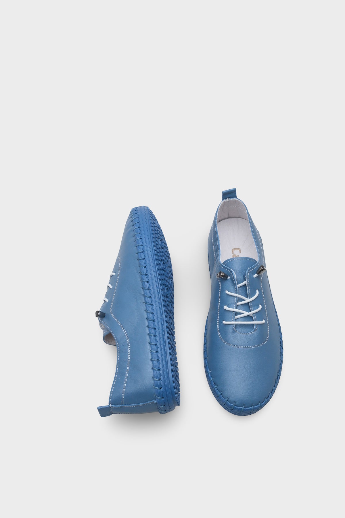 Fina Hakiki Deri Soft Konfor Tabanlı Kadın Sneaker