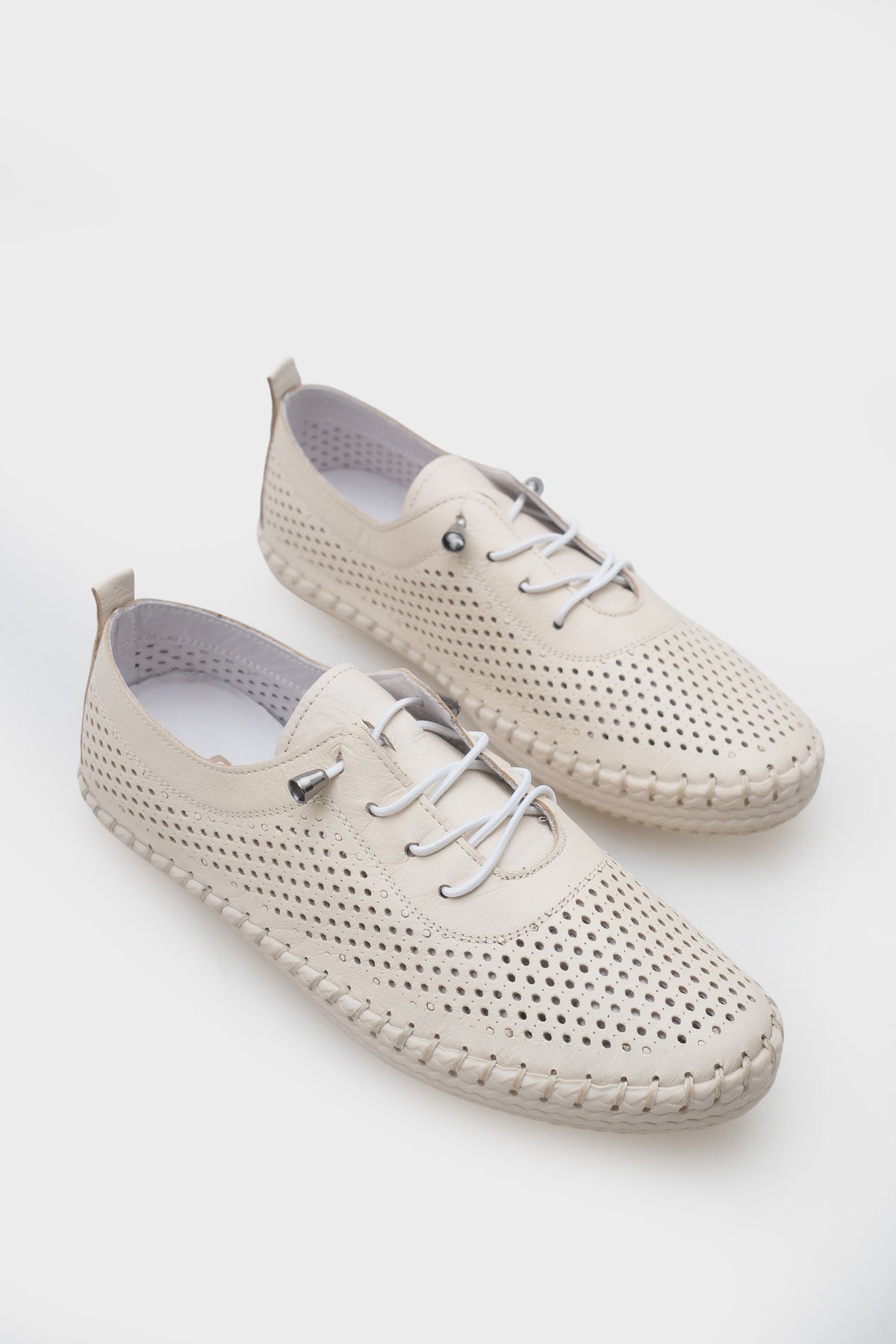 Rubia Hakiki Deri Soft Konfor Tabanlı Kadın Sneaker