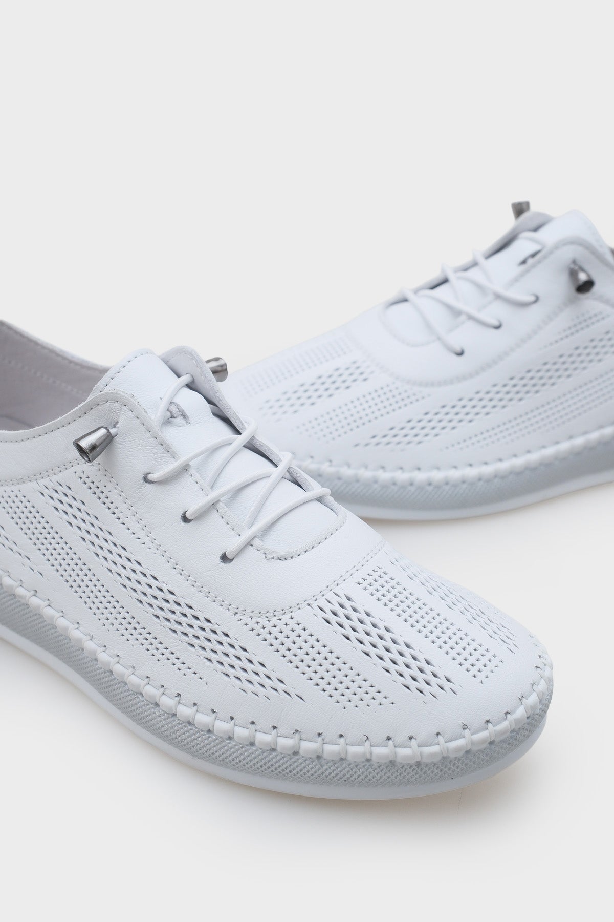 Torrie Hakiki Deri Soft Konfor Tabanlı Kadın Sneaker