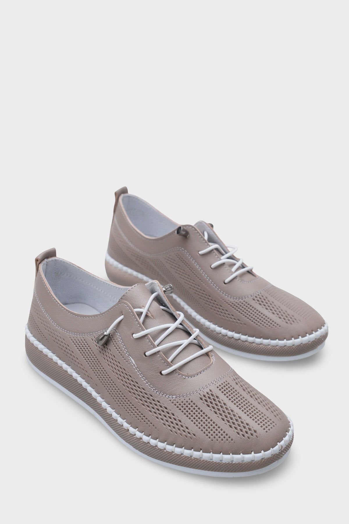 Torrie Hakiki Deri Soft Konfor Tabanlı Kadın Sneaker