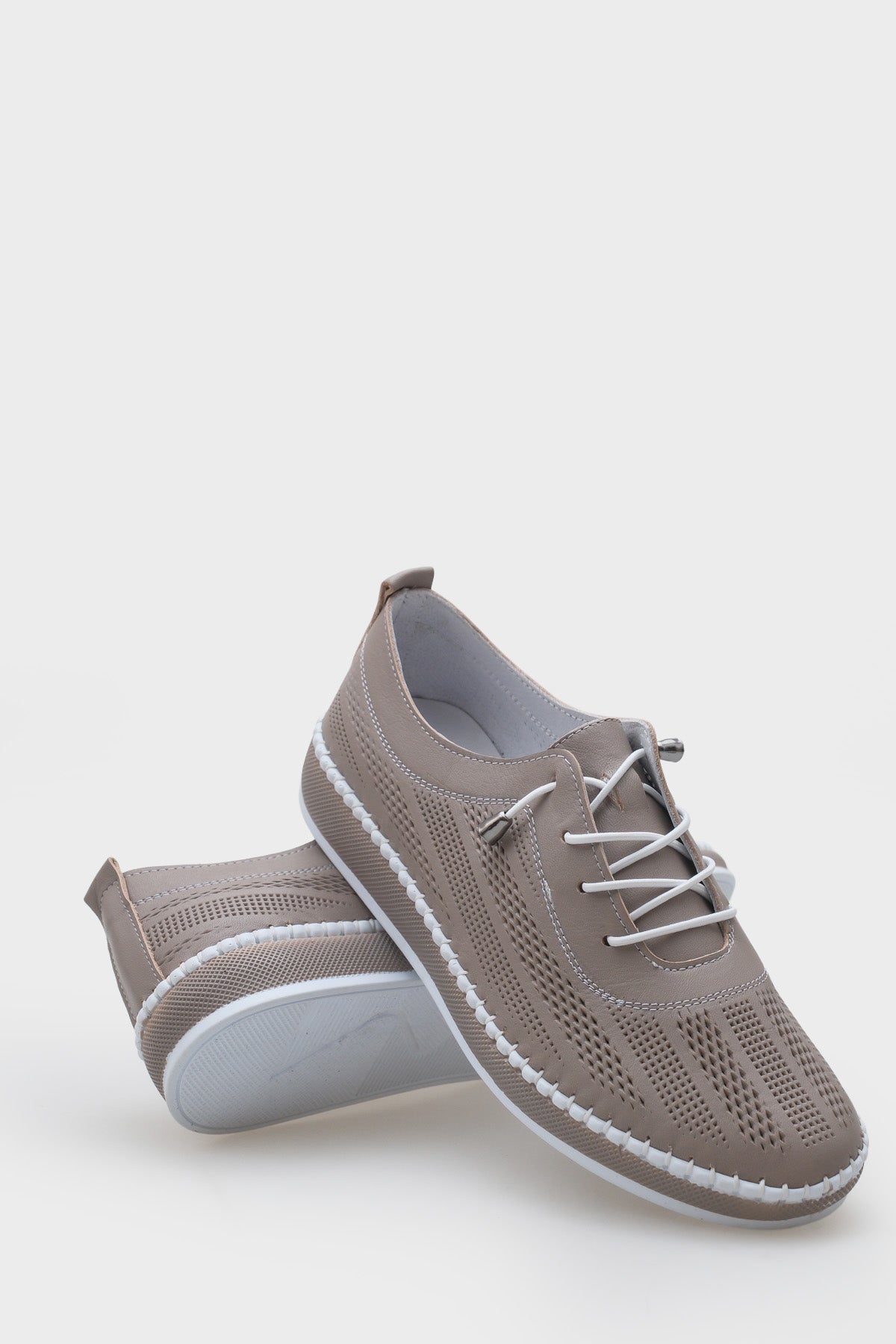 Torrie Hakiki Deri Soft Konfor Tabanlı Kadın Sneaker