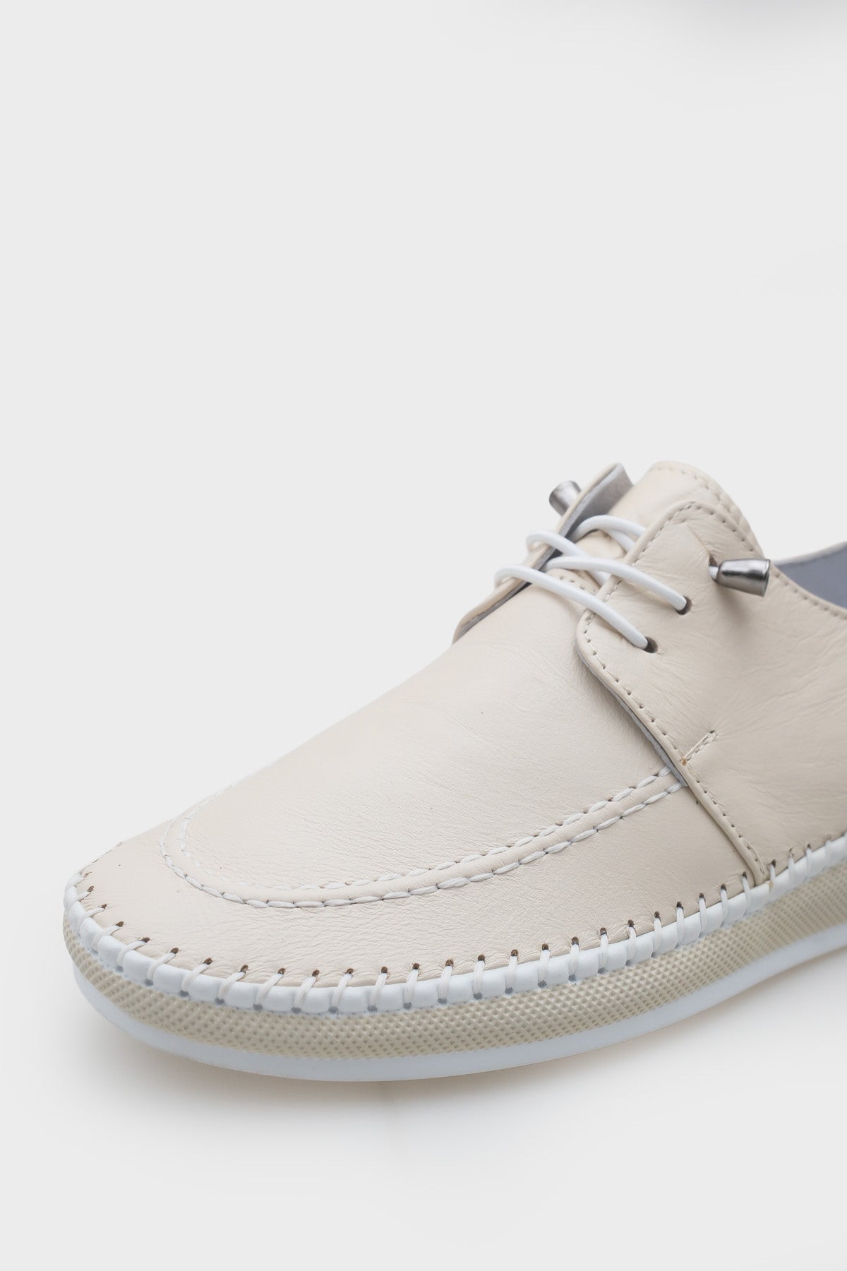 Michele Hakiki Deri Soft Konfor Tabanlı Kadın Sneaker