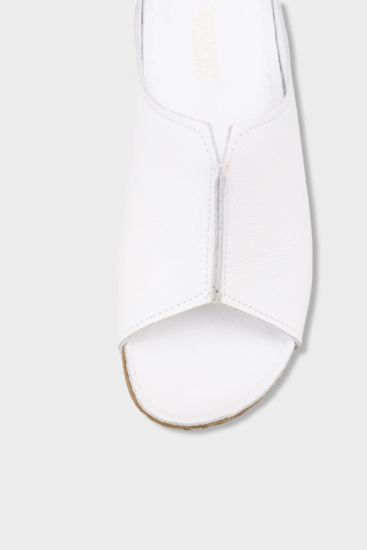 Marielle Hakiki Deri Soft Konfor Kadın Terlik