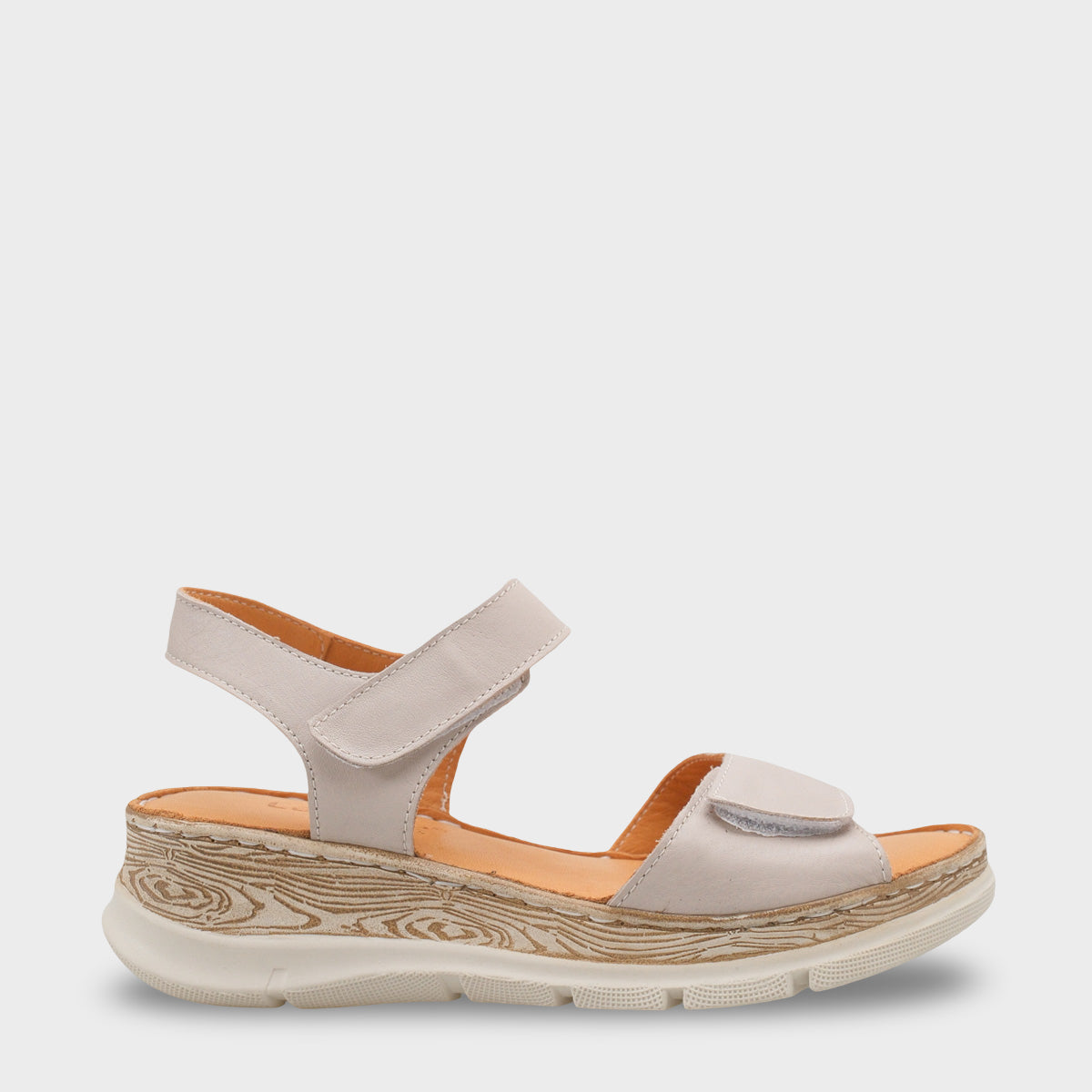 Corrinne Hakiki Deri Soft Konfor Kadın Sandalet