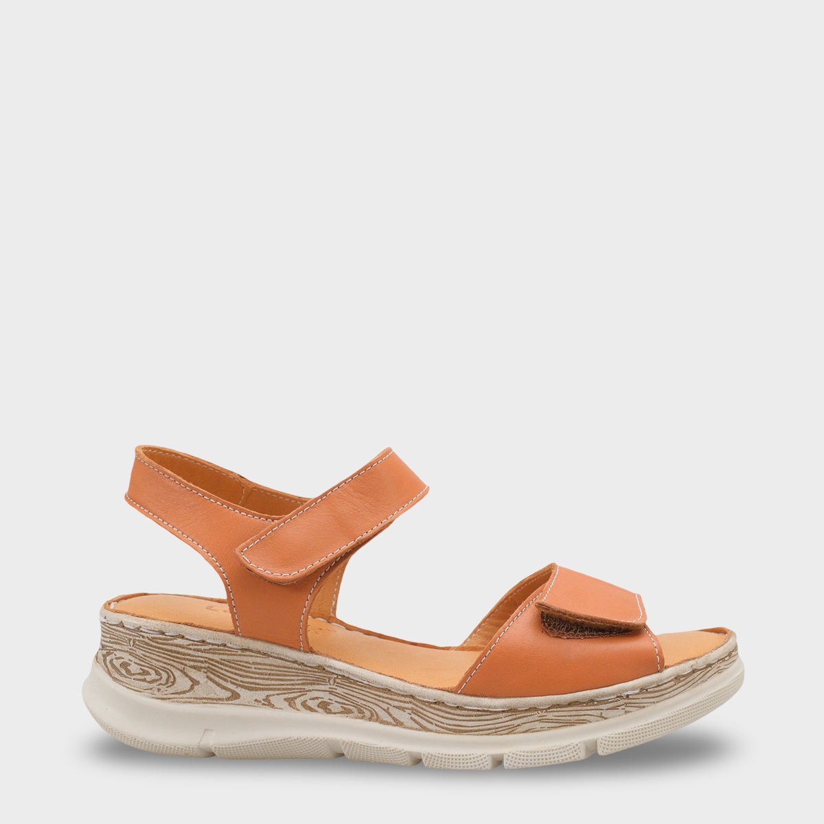 Corrinne Hakiki Deri Soft Konfor Kadın Sandalet