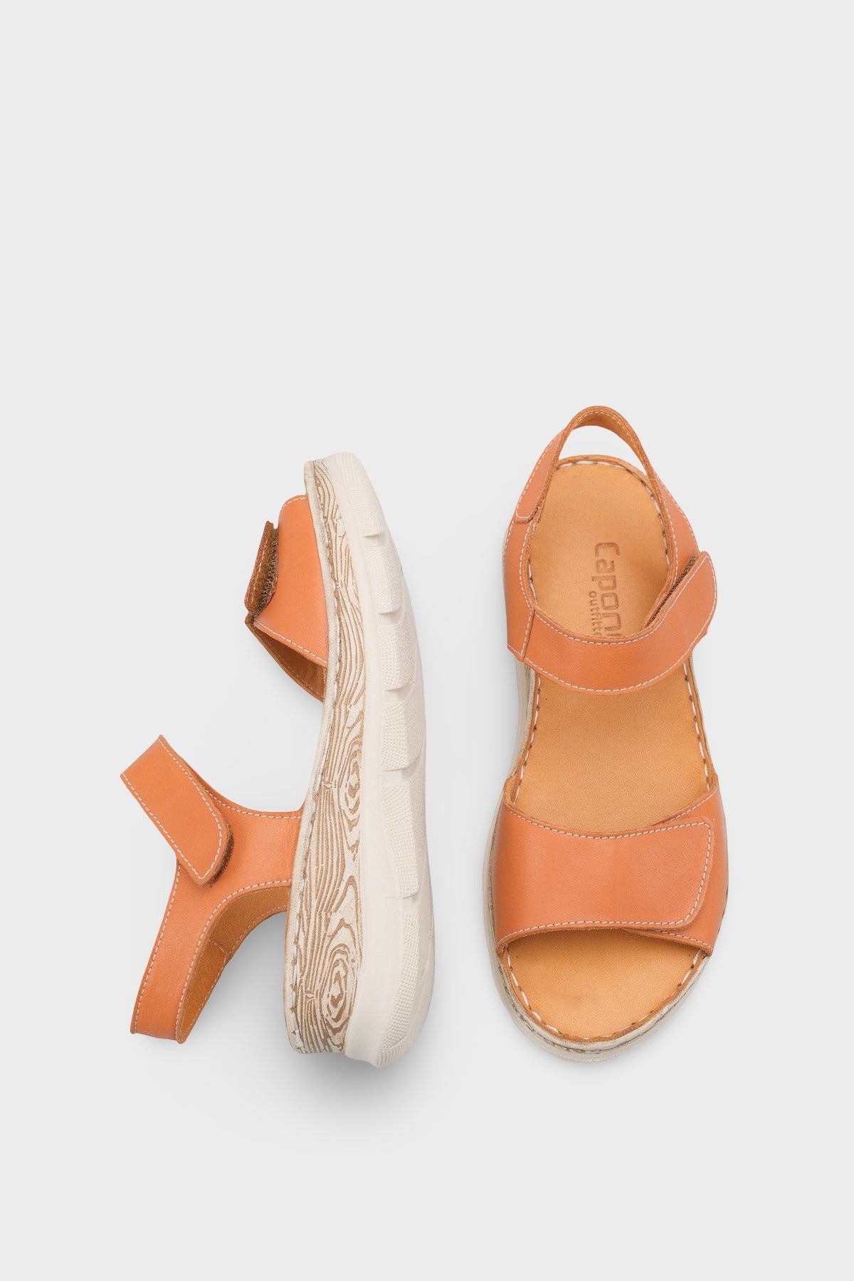 Corrinne Hakiki Deri Soft Konfor Kadın Sandalet