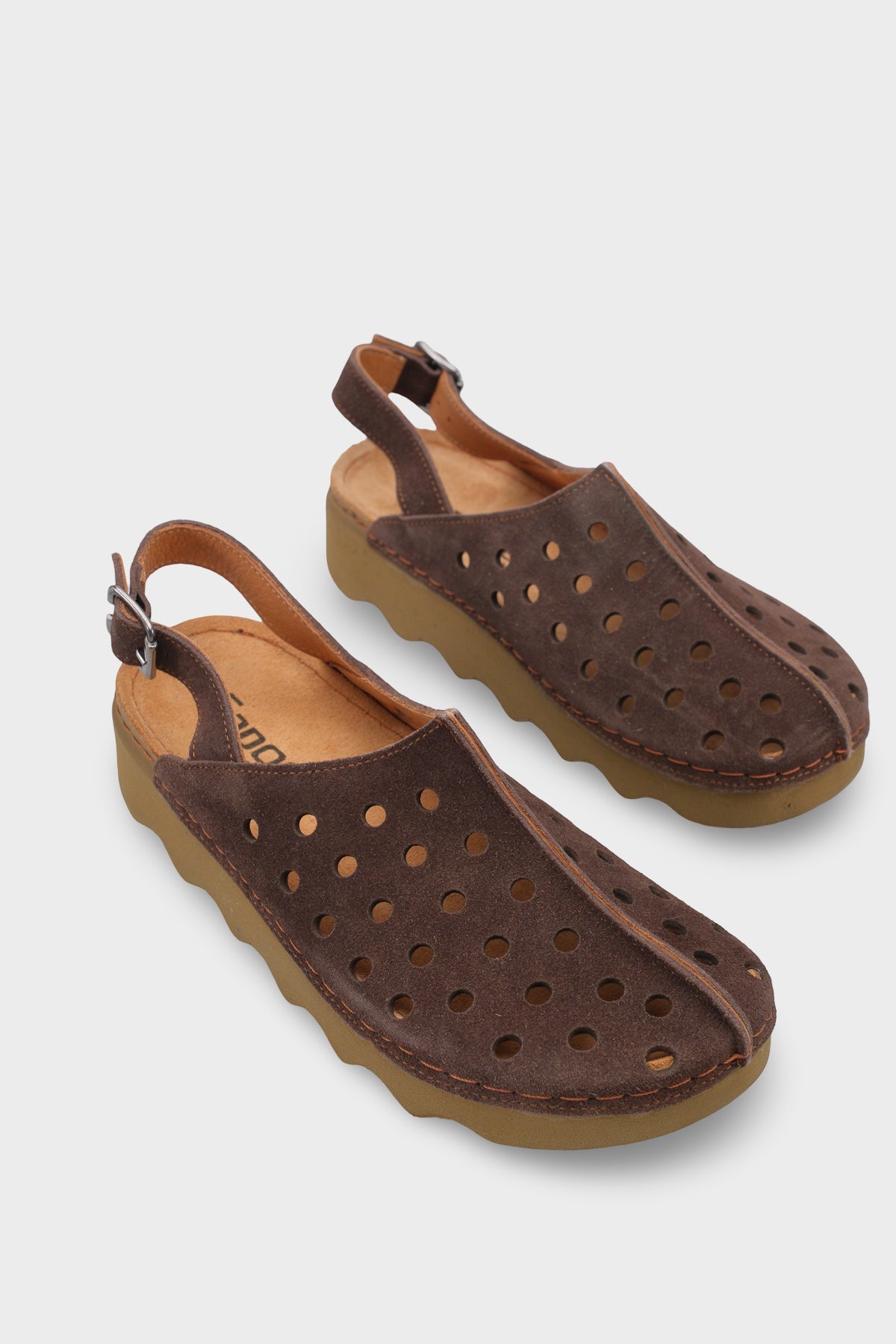 Meghan Hakiki Deri Soft Konfor Kadın Sandalet