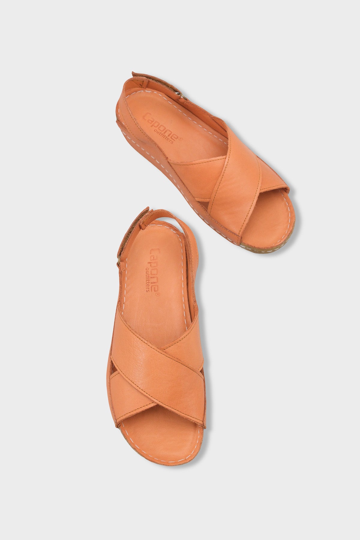 Florina Hakiki Deri Soft Konfor Kadın Sandalet