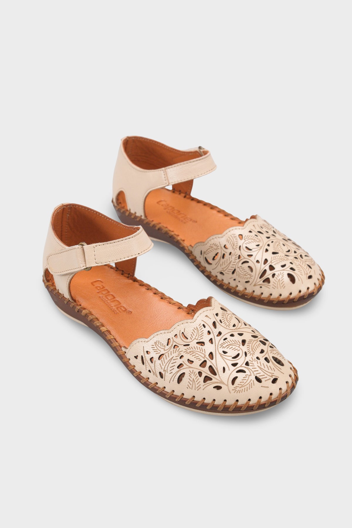 Casi Hakiki Deri Soft Konfor Kadın Sandalet