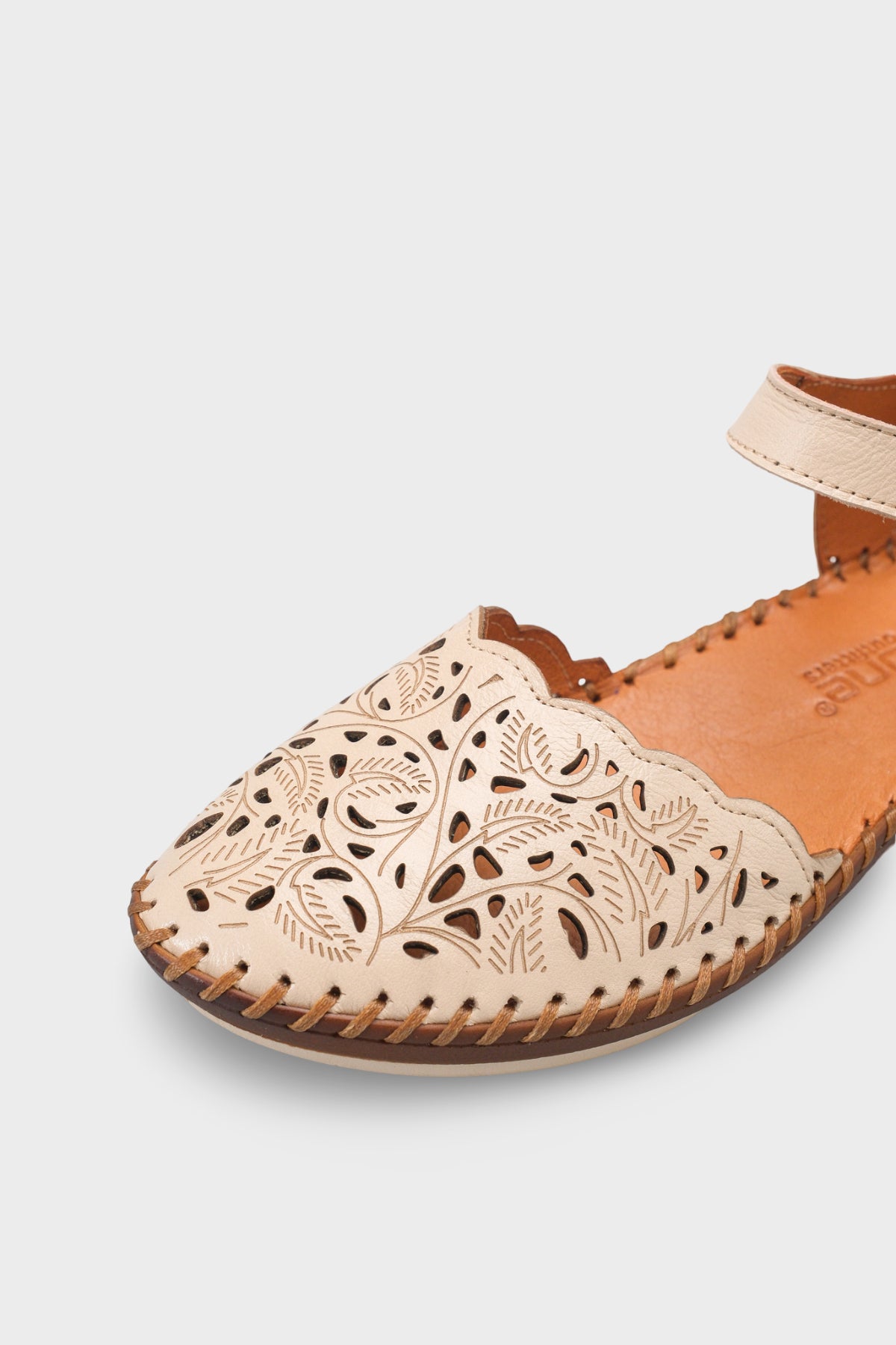 Casi Hakiki Deri Soft Konfor Kadın Sandalet