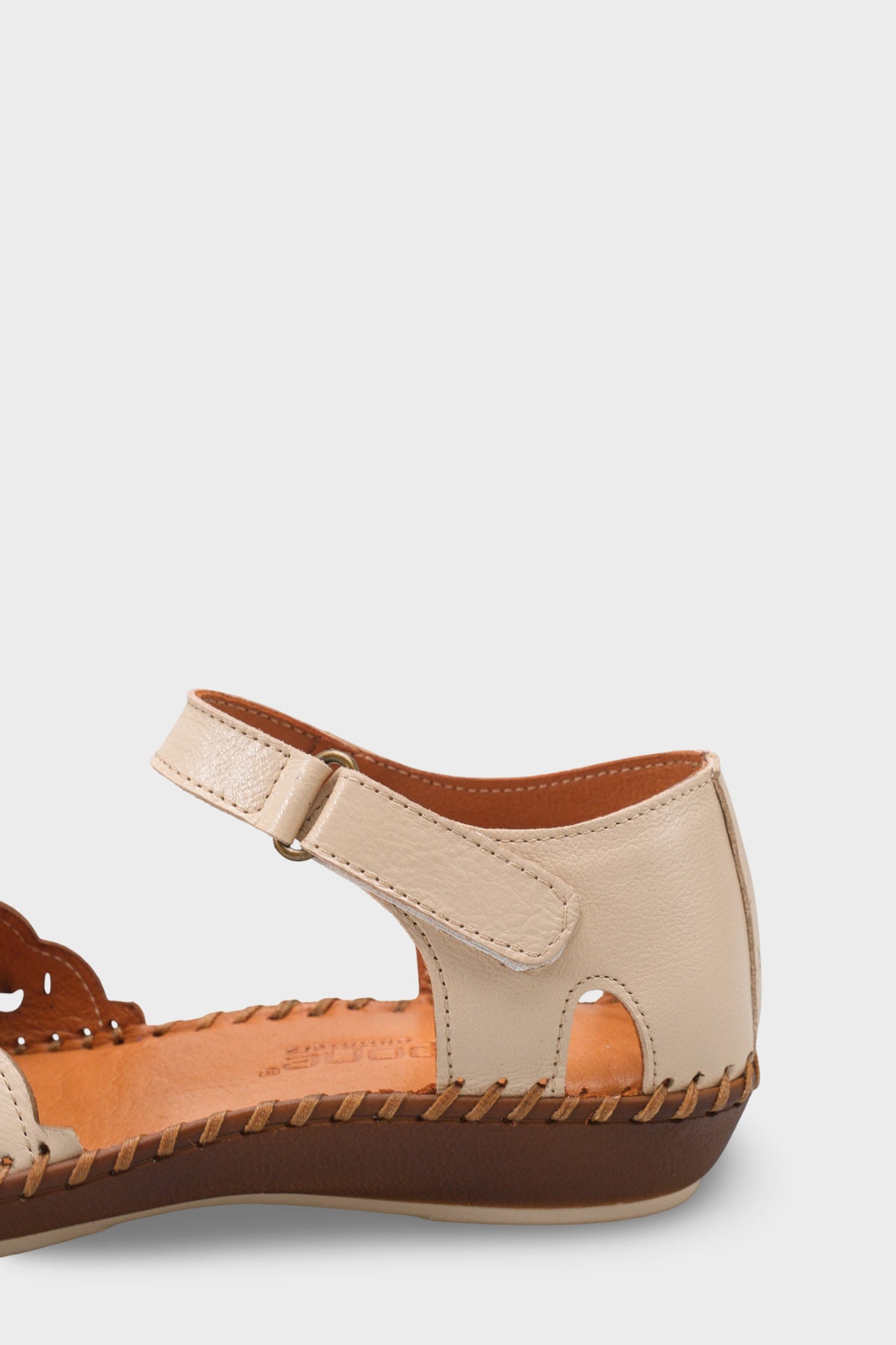 Casi Hakiki Deri Soft Konfor Kadın Sandalet