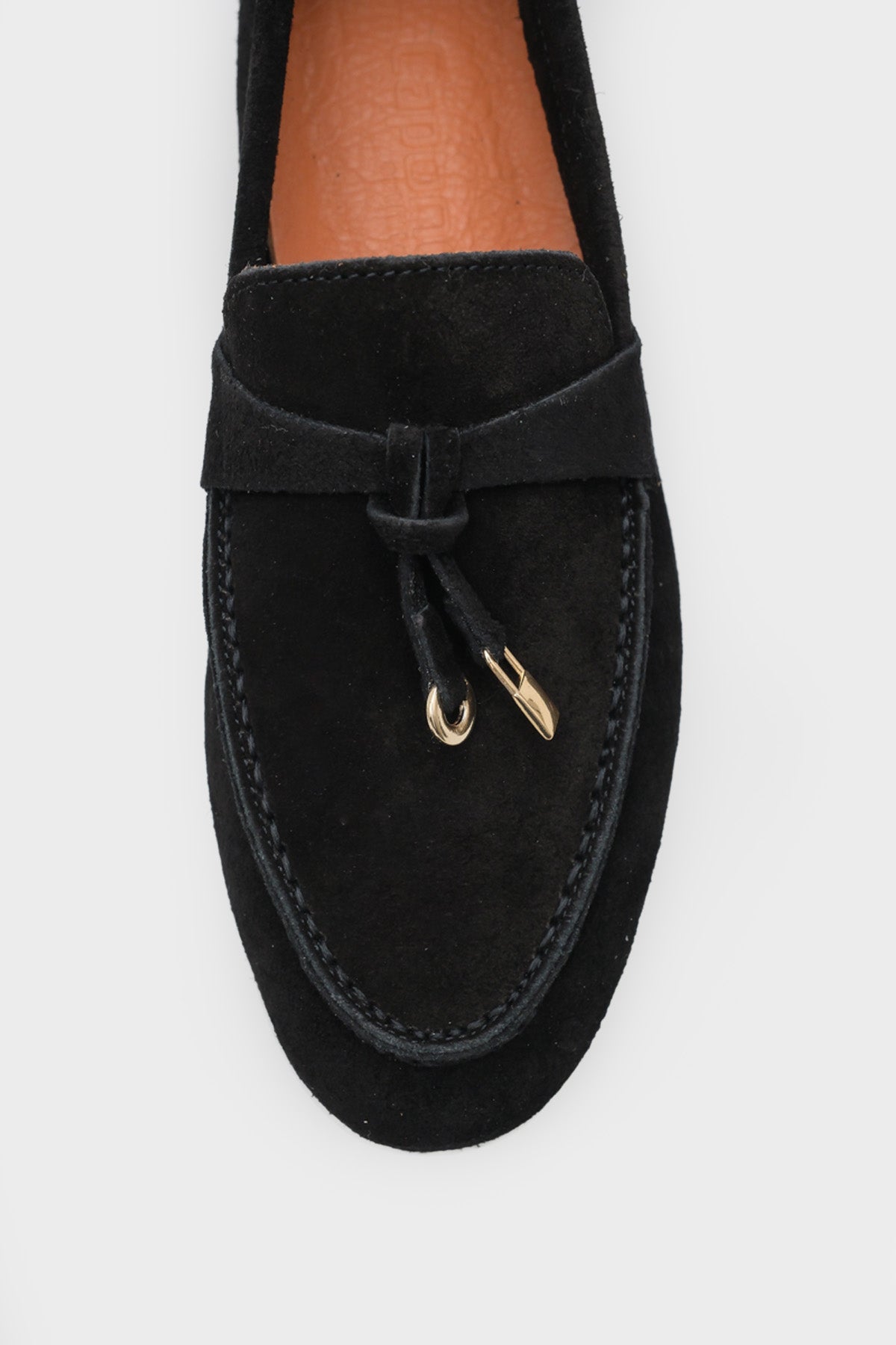 Vikki Hakiki Deri Kadın Loafer