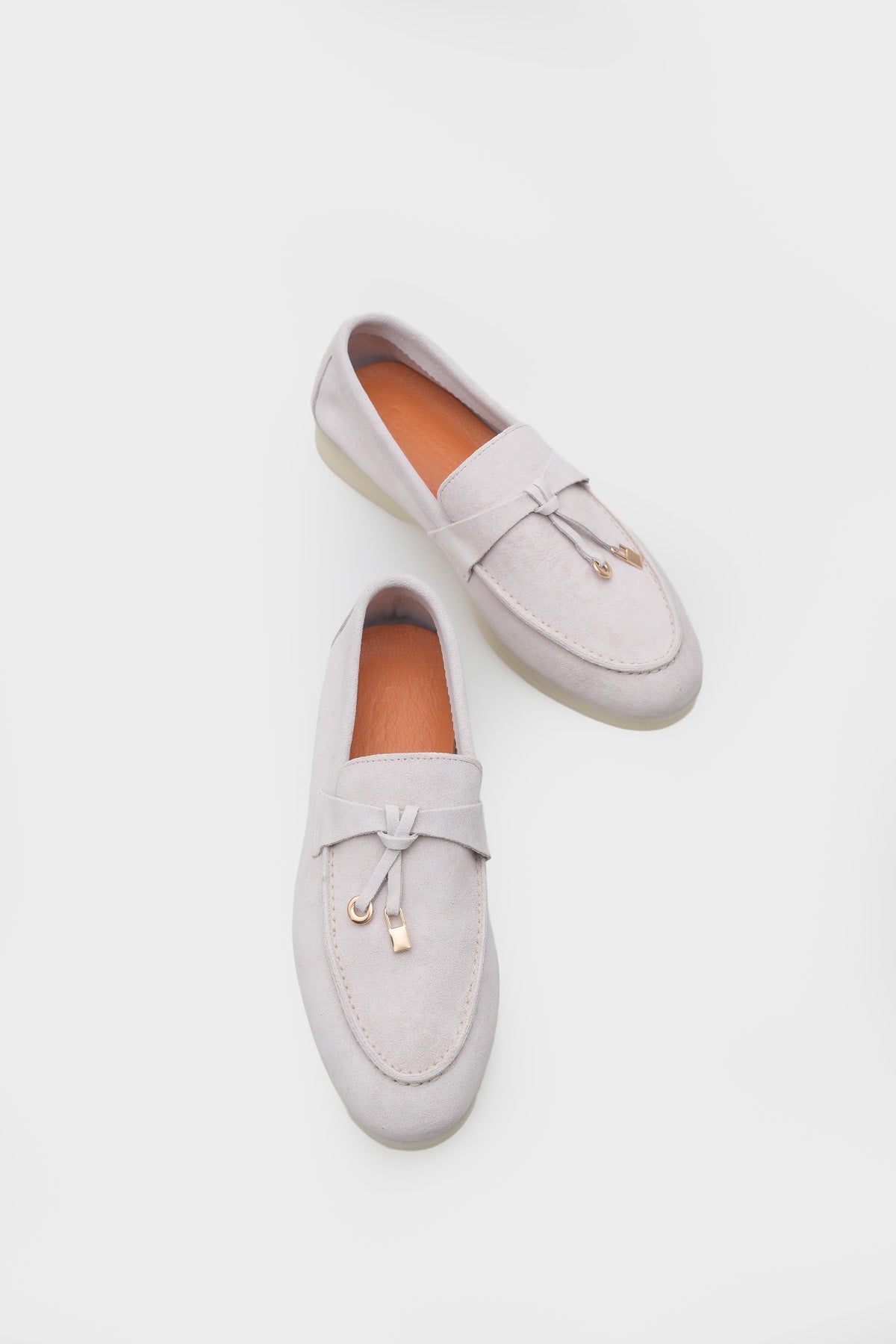 Vikki Hakiki Deri Kadın Loafer