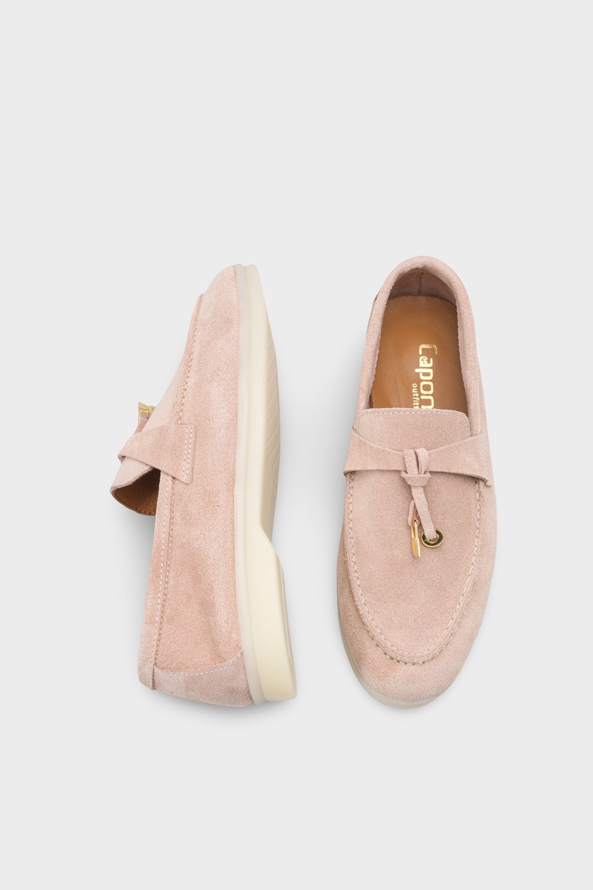 Vikki Hakiki Deri Kadın Loafer