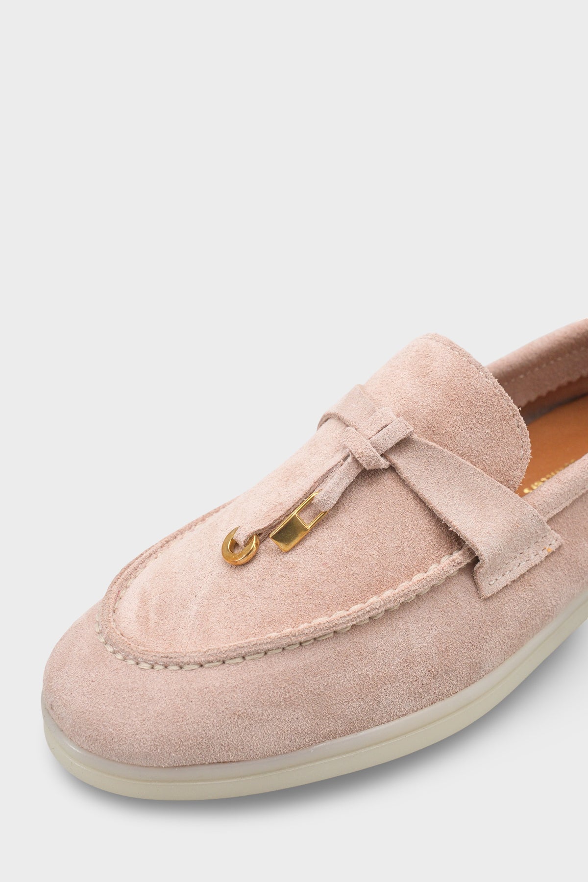 Vikki Hakiki Deri Kadın Loafer