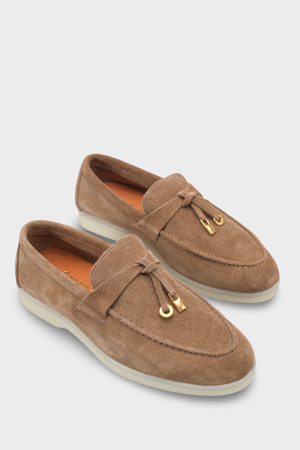 Vikki Hakiki Deri Kadın Loafer