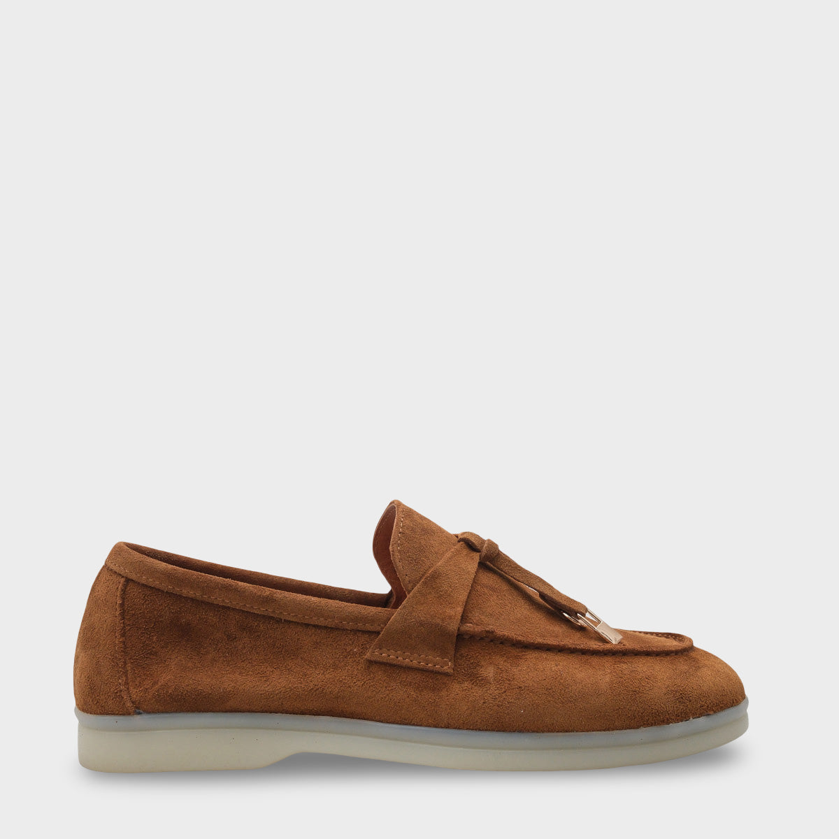 Vikki Hakiki Deri Kadın Loafer