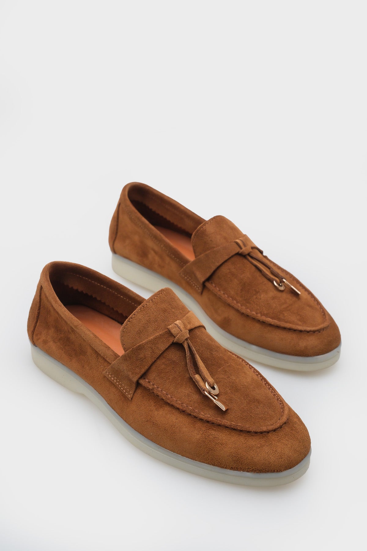 Vikki Hakiki Deri Kadın Loafer