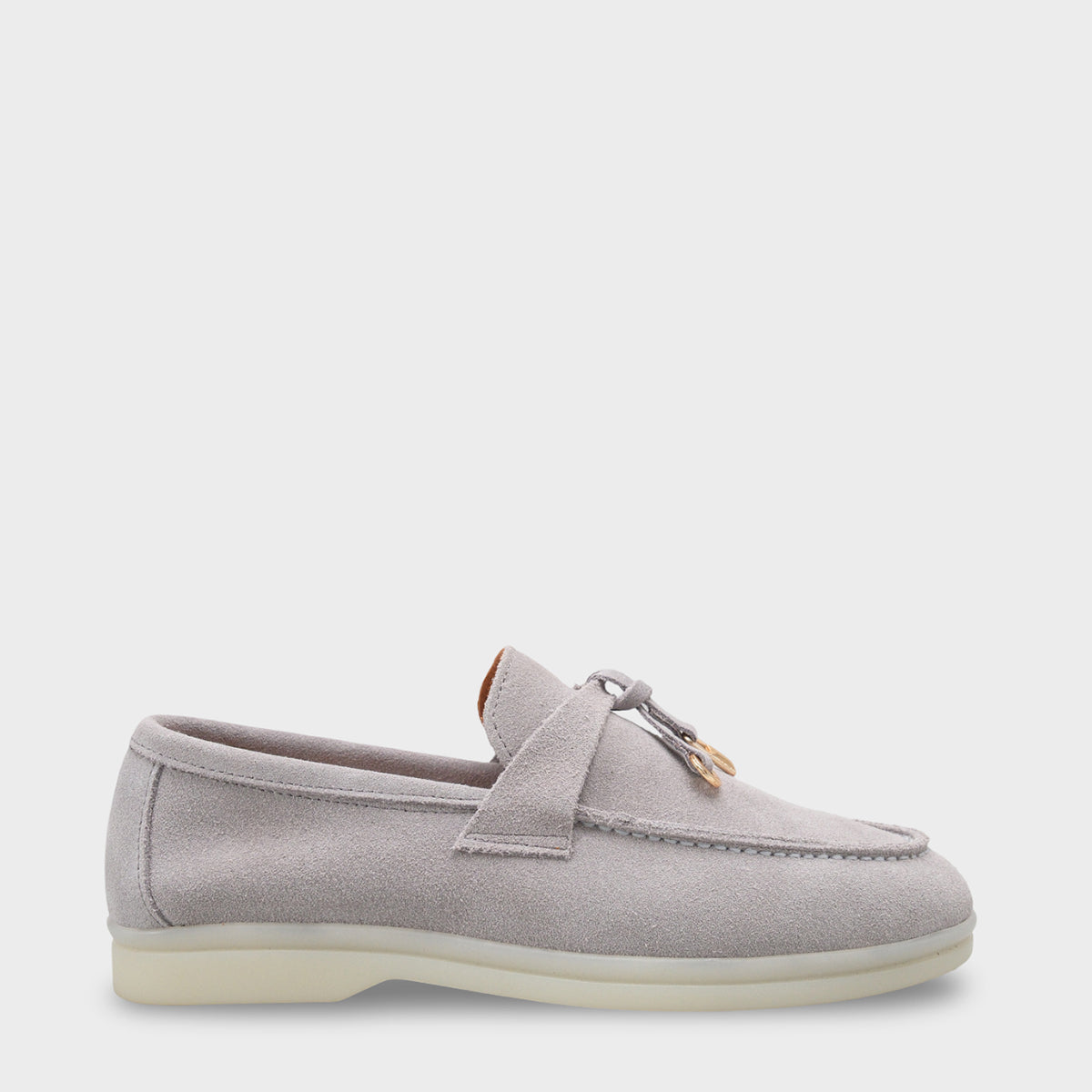 Vikki Hakiki Deri Kadın Loafer