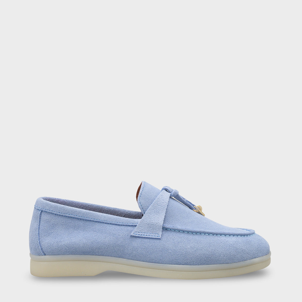 Vikki Hakiki Deri Kadın Loafer