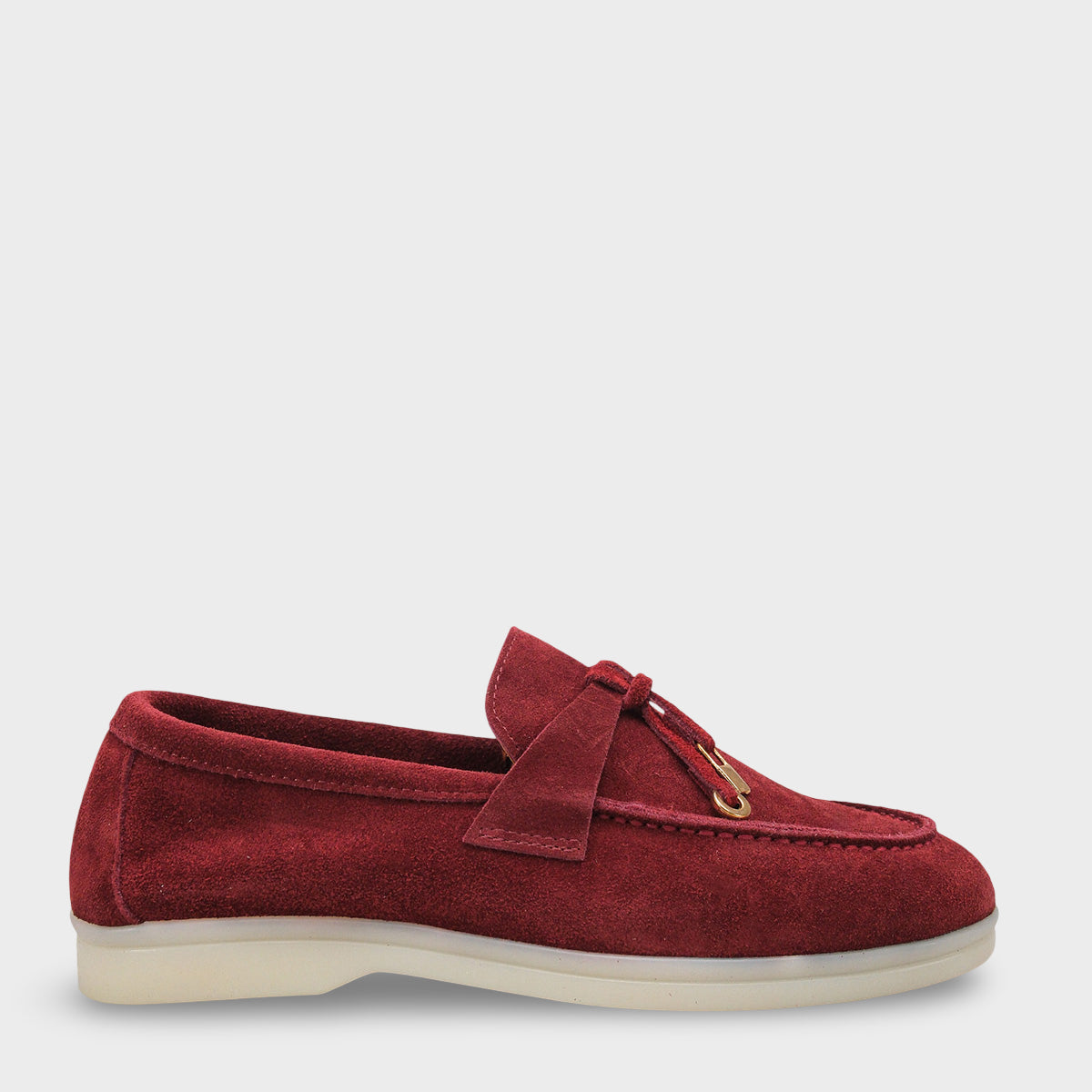 Vikki Hakiki Deri Kadın Loafer